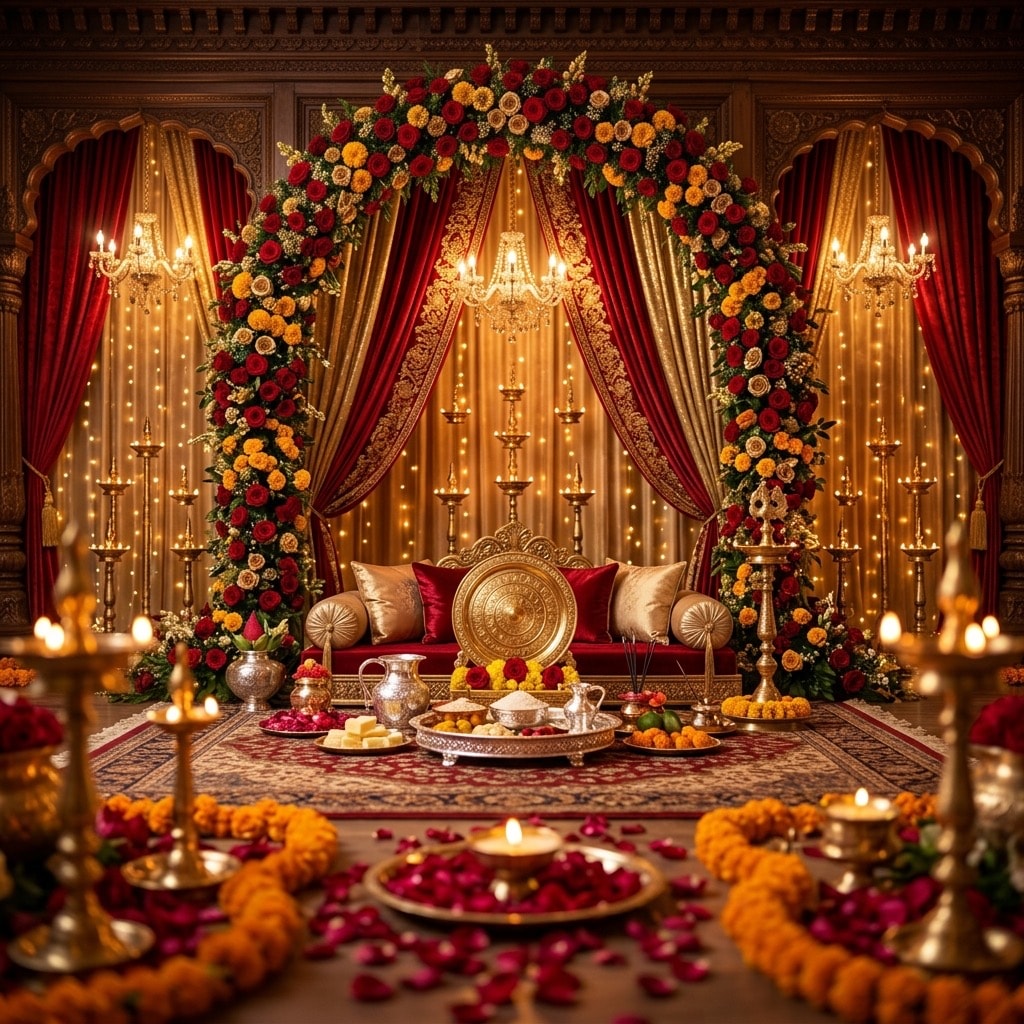 Pasni ceremony decoration cover